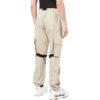 Pantalones informales Off-White para hombre FW22 de color liso con bolsillos grandes y cordones, versión beige