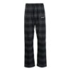 Pantalones informales rectos a cuadros Off-White para hombre, temporada primavera-verano 2022, color negro