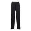 Pantalones informales rectos de color liso Off-White para hombre, temporada primavera-verano 2022, color negro
