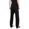 Pantalones informales rectos de hombre Off-White para la temporada de primavera-verano 2022, de color liso y cintura elástica, versión en negro