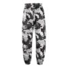 Pantalones jogger informales con estampado de logotipo SS21, versión estándar, camuflaje, blanco
