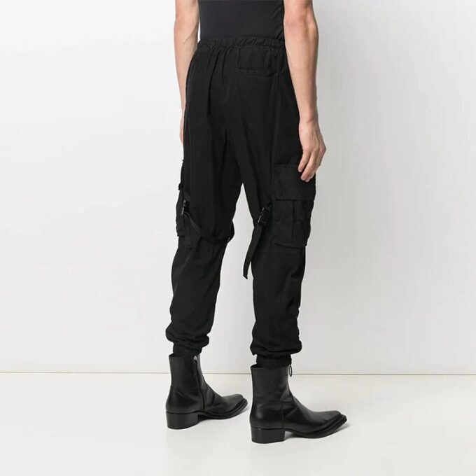 Pantalones largos cargo con logotipo Parachute SS21, negros