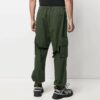 Pantalones largos cargo informales de la colección SS21, corte holgado, color verde