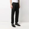 Pantalones largos casuales con logo SS21, negros