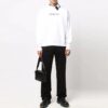 Pantalones largos deportivos con estampado de logotipo FW21, versión estándar, negros