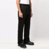 Pantalones largos deportivos con estampado de logotipo FW21, versión estándar, negros