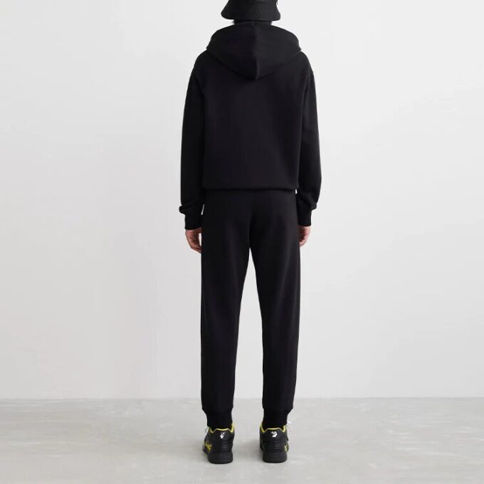 Pantalones largos deportivos con logotipo SS22, versión estándar, negros