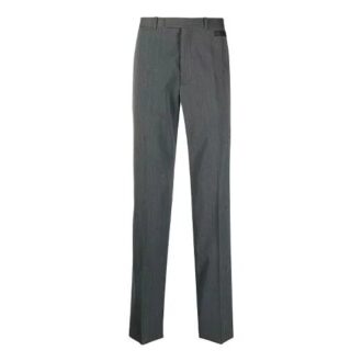 Pantalones largos grises con logotipo Off-White para hombre, temporada primavera-verano 2021