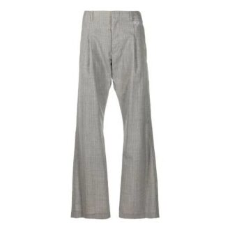 Pantalones largos grises Off-White para hombre, temporada primavera-verano 2021