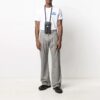 Pantalones largos grises Off-White para hombre, temporada primavera-verano 2021
