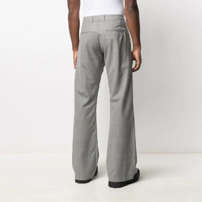 Pantalones largos grises Off-White para hombre, temporada primavera-verano 2021