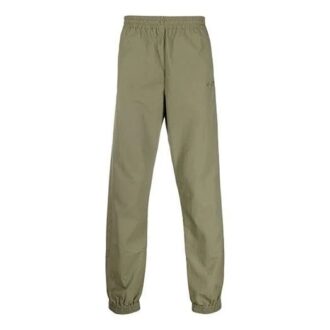 Pantalones largos informales con logotipo FW21, versión estándar, verde oscuro