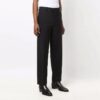 Pantalones largos informales de color liso para hombre Off-White FW21, color negro