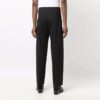 Pantalones largos informales de color liso para hombre Off-White FW21, color negro