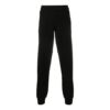Pantalones largos informales de hombre Off-White con cintura elástica, de color liso, negros