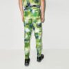 Pantalones largos informales de hombre Off-White con estampado de camuflaje, color verde