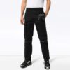 Pantalones largos informales desmontables con estampado de letras, versión estándar, negros
