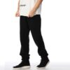 Pantalones largos informales para hombre Off-White con logotipo, negros