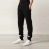 Pantalones largos informales unisex negros