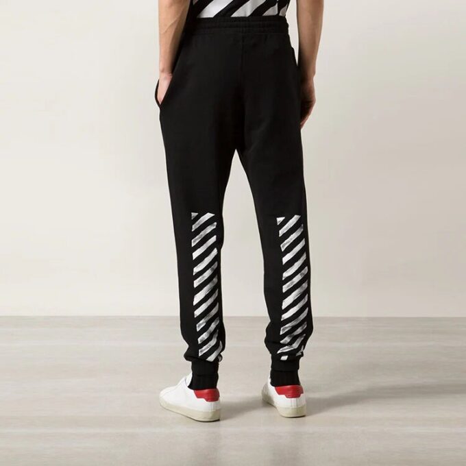 Pantalones largos informales unisex negros