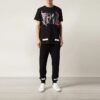 Pantalones largos informales unisex negros