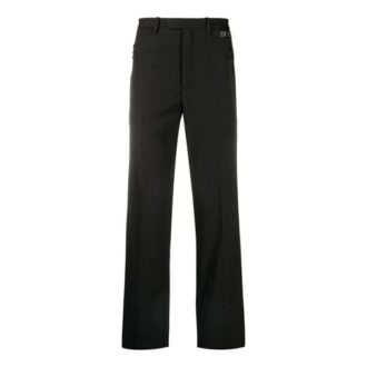 Pantalones largos Off-White para hombre, temporada primavera-verano 2021, negros