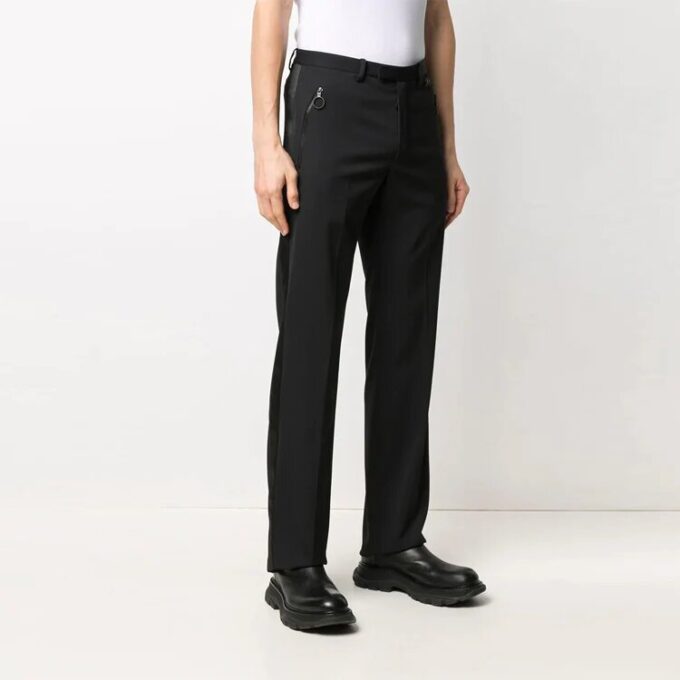 Pantalones largos Off-White para hombre, temporada primavera-verano 2021, negros