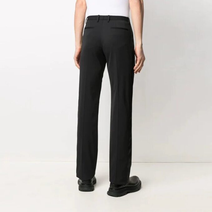 Pantalones largos Off-White para hombre, temporada primavera-verano 2021, negros