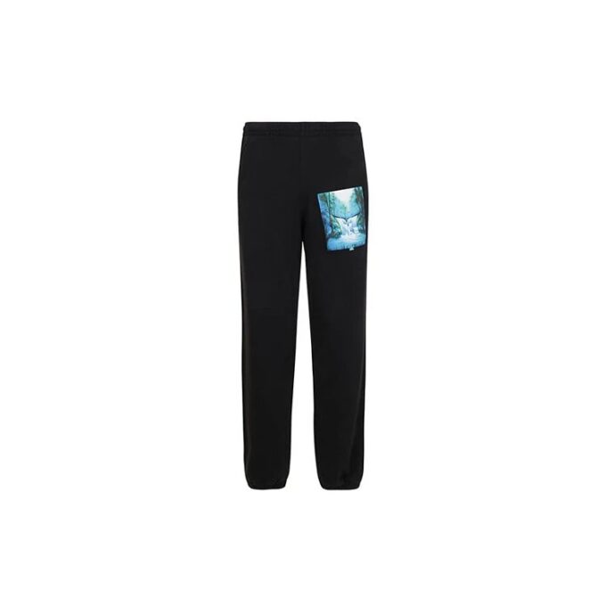 Pantalones negros estampados para hombre de Off-White