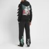 Pantalones negros estampados para hombre de Off-White