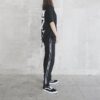Pantalones Off-White para hombre con raya lateral, negros