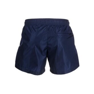 Pantalones Off-White para hombre SS21 con logotipo azul marino