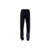 Pantalones oversize de algodón con logo para hombre, estilo urbano, negros