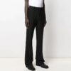Pantalones rectos con estampado del logotipo de la colección SS21, versión en negro