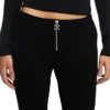 Pantalones slim de jersey grueso