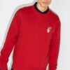 Pascal Arrows Camiseta redonda con flechas Pascal para hombre, color rojo