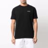 Patrón de logotipo de flecha, pantalones cortos, versión de corte ajustado, negro