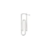 Pendiente mono Paperclip