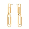 Pendientes Paperclip