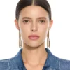 Pendientes Paperclip