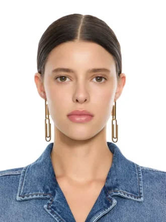 Pendientes Paperclip