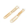 Pendientes Paperclip