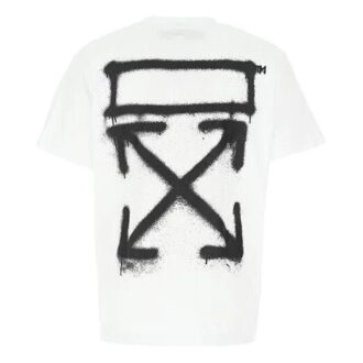 Pintura en spray, Arrows, boceto, pantalones cortos, oversize «Blanco Negro»