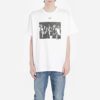 Pintura en spray, Arrows, boceto, pantalones cortos, oversize «Blanco Negro»