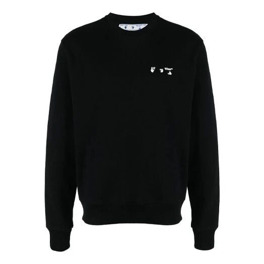 Polo de cuello redondo con estampado del logotipo de la temporada SS21, versión de manga corta, negro