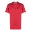 Polo de manga corta con estampado de flechas de la colección SS21, color rojo