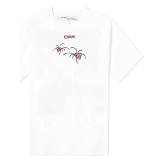 Polo de manga corta holgado con estampado de araña y logotipo de Spider-Man