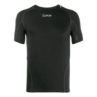 Polo deportivo de manga corta con logo, corte entallado, color negro, pantalones cortos de la colección primavera-verano 2021