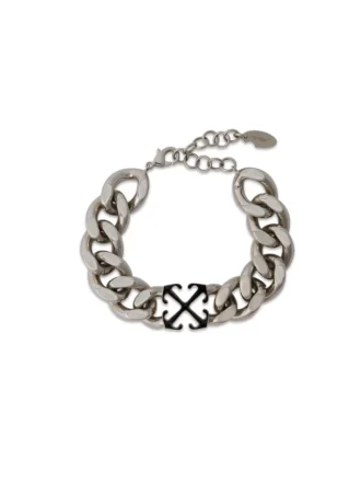Pulsera de cadena con flecha esmaltada