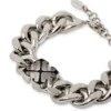 Pulsera de cadena con flecha esmaltada